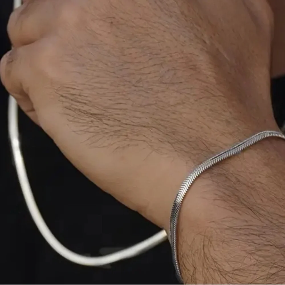 Stainless steel unisex bracelet